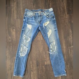 Zara Distressed Jeans Size 4